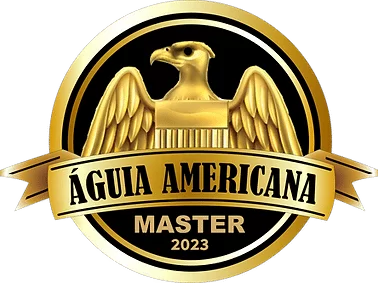 Selo do Prêmio Águia Americana Master 2023